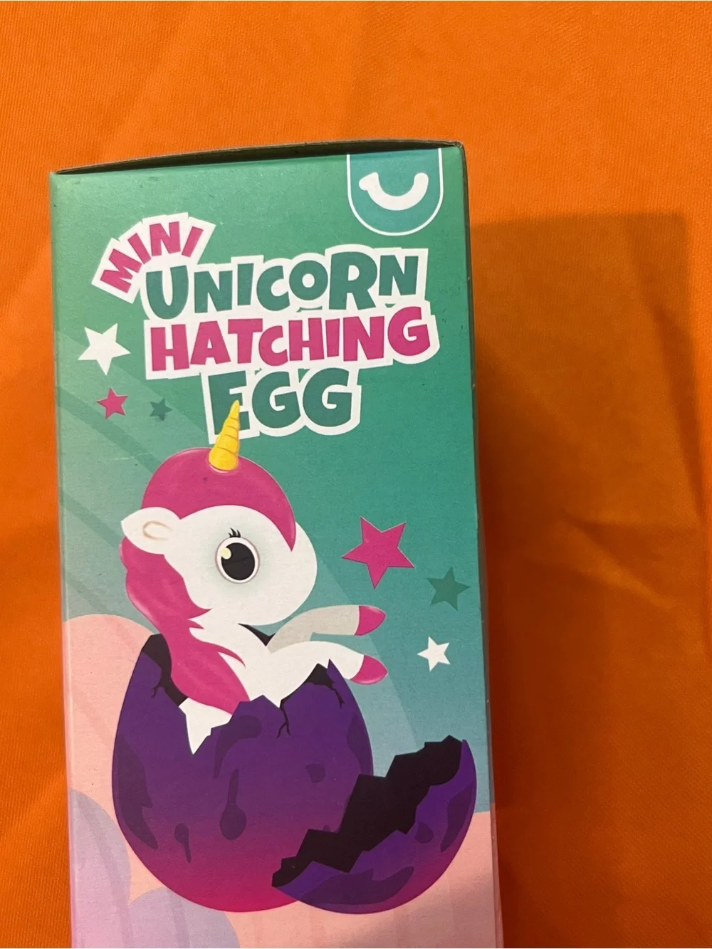 Mini Unicorn Hatching Egg - Purple